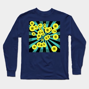 Yellow bubbles Long Sleeve T-Shirt